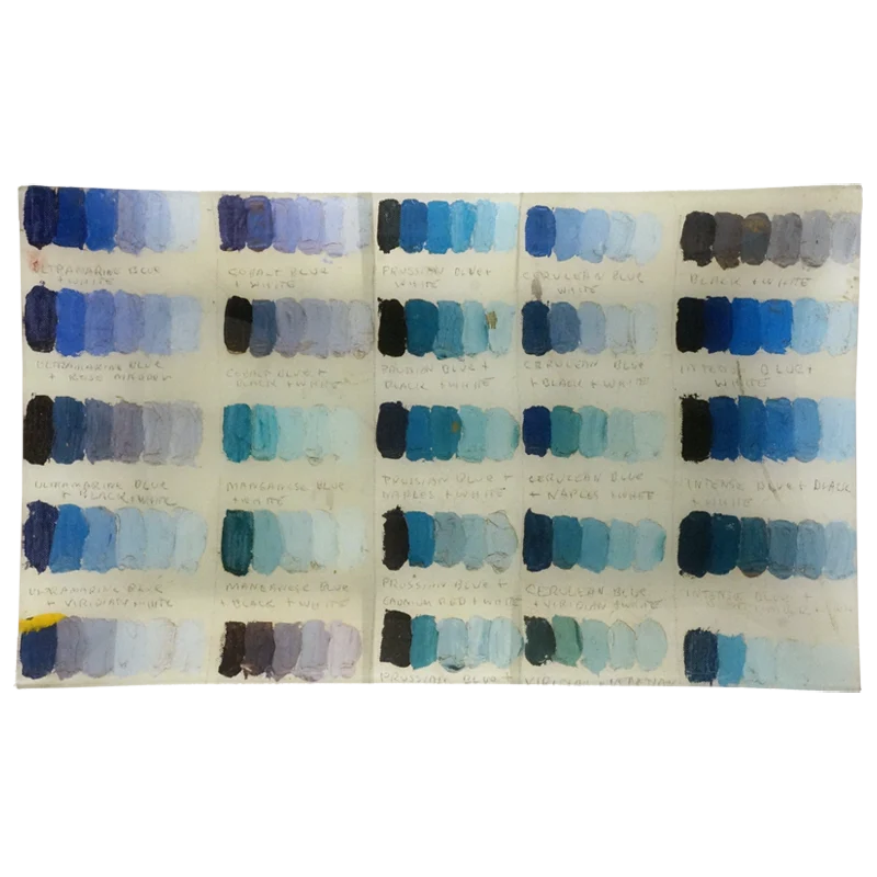 Blue Tones (Painter's Studio) 16x10" Tray by John Derian