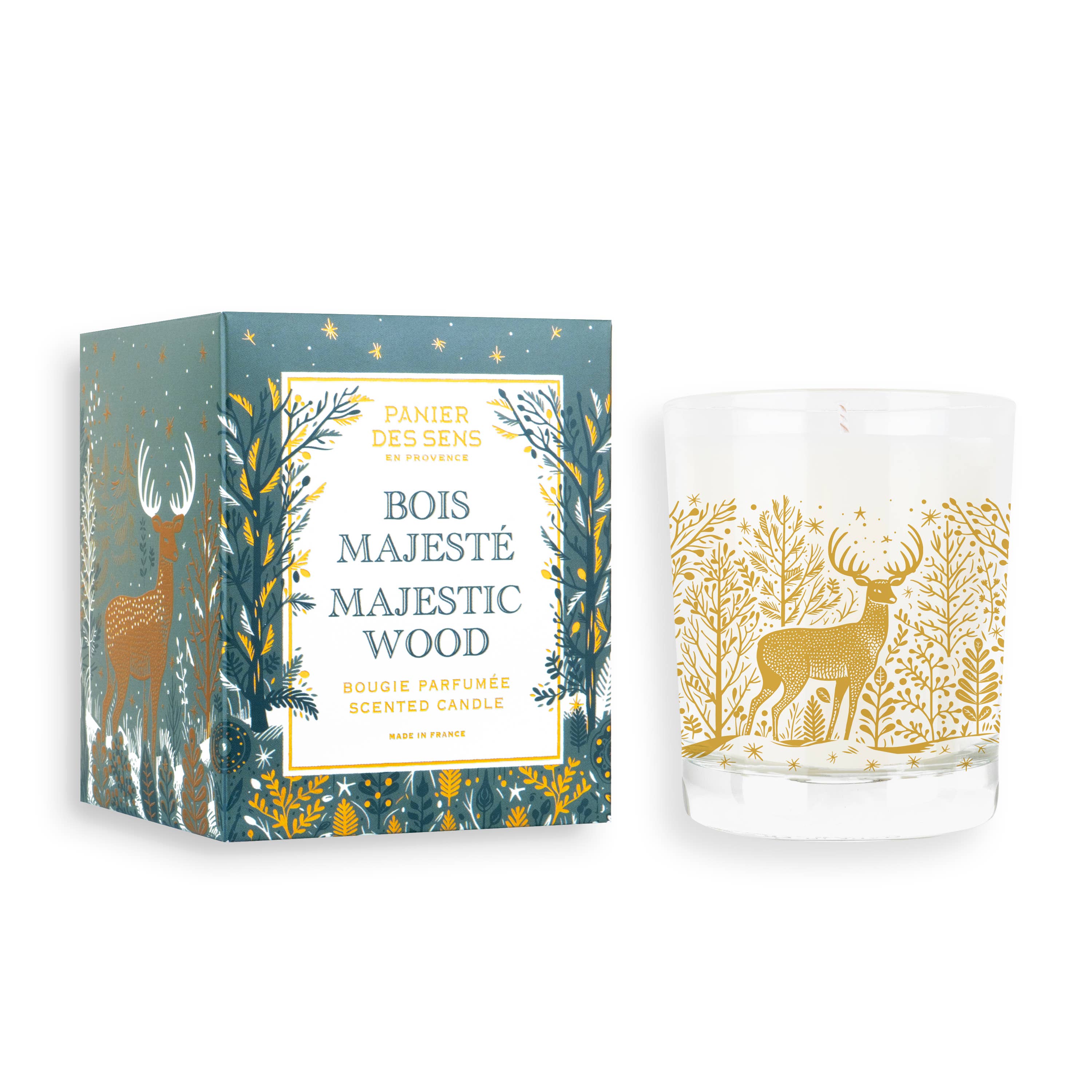FRENCH MAJESTIC WOOD CANDLE