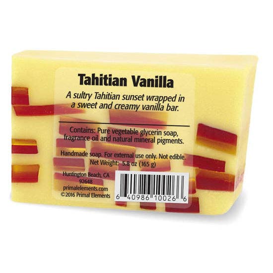 FRESH CUT TAHITIAN VANILLA SOAP