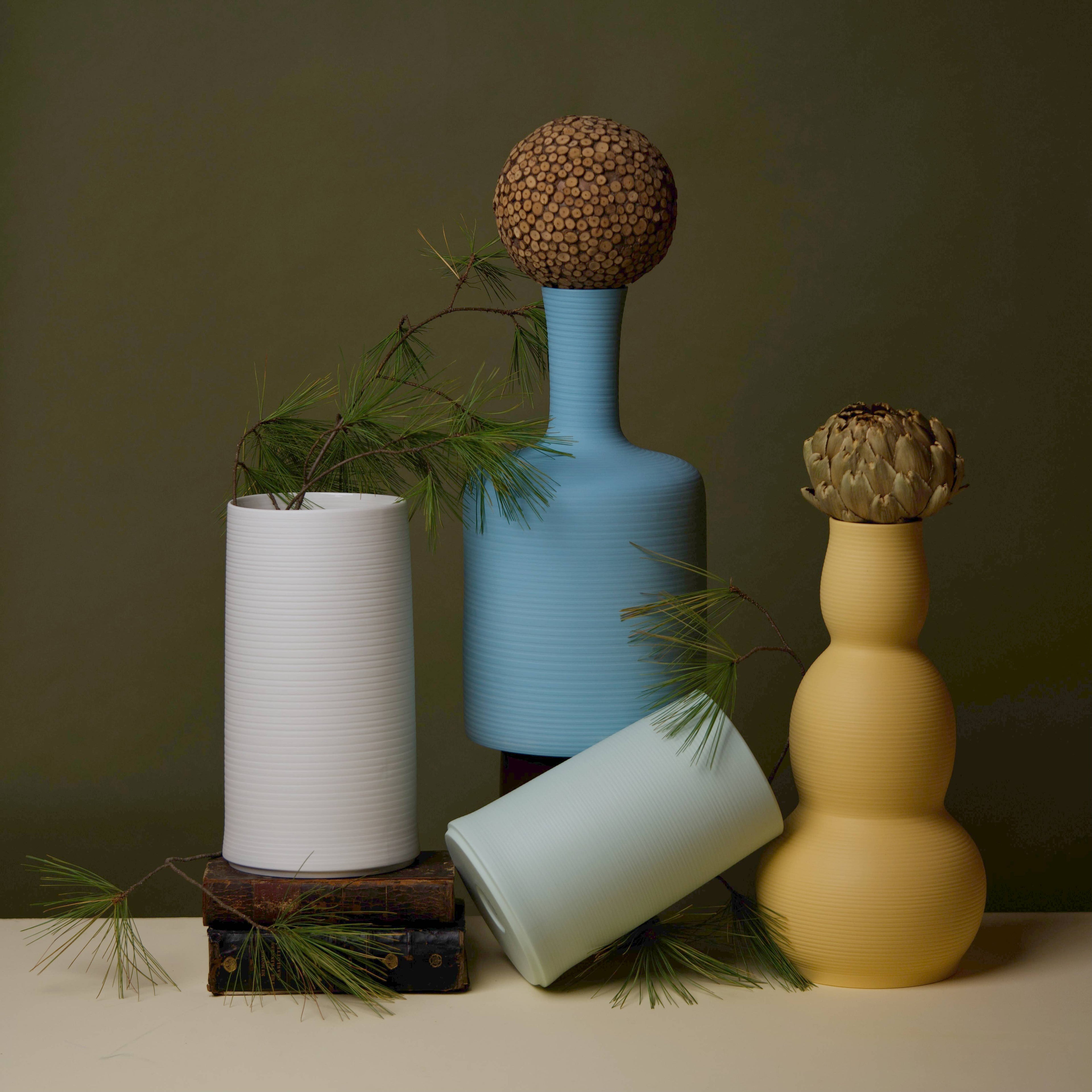Cold Mountain Matte Porcelain Vase - Large