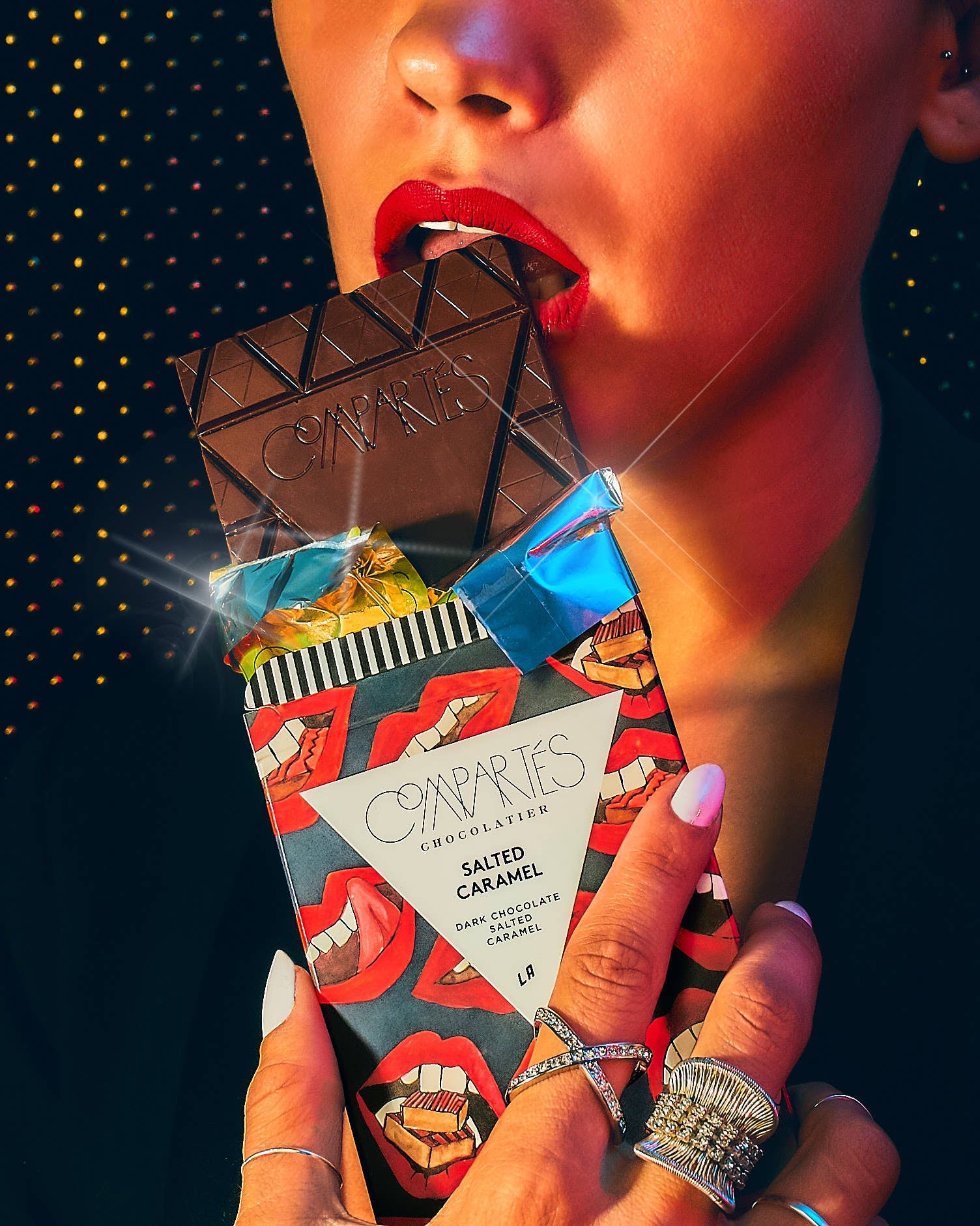 Salted Caramel Gourmet Chocolate Bar