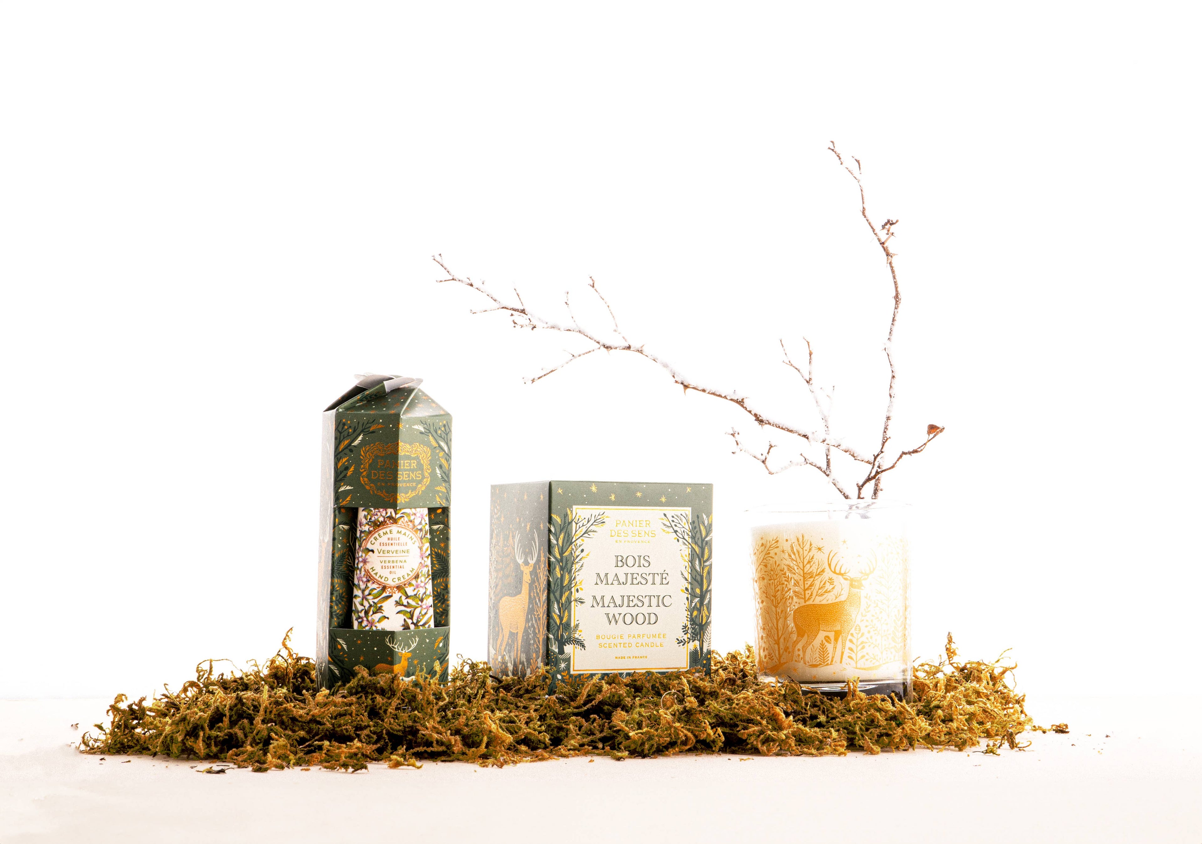 FRENCH MAJESTIC WOOD CANDLE