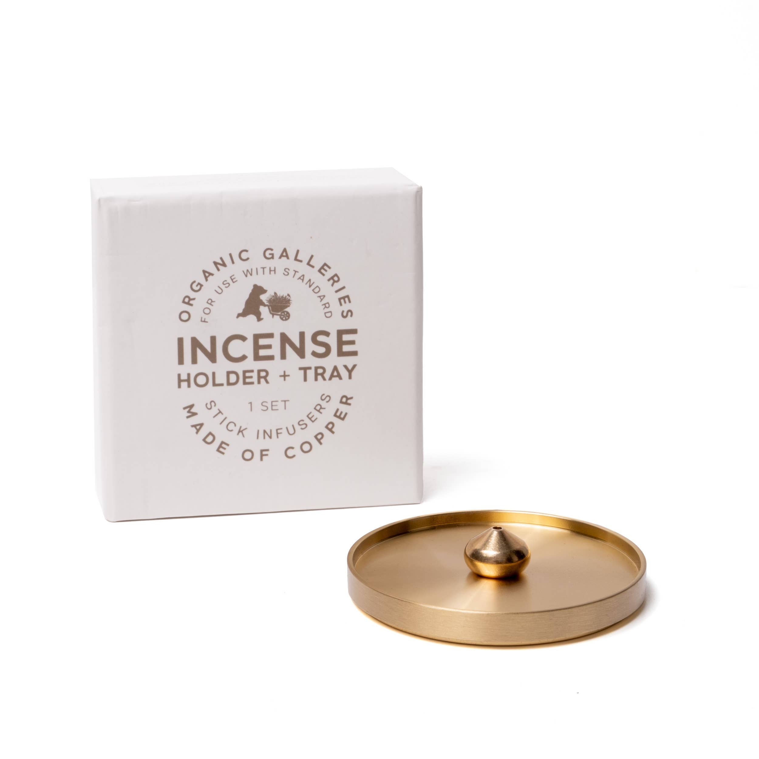 COPPER INCENSE HOLDER