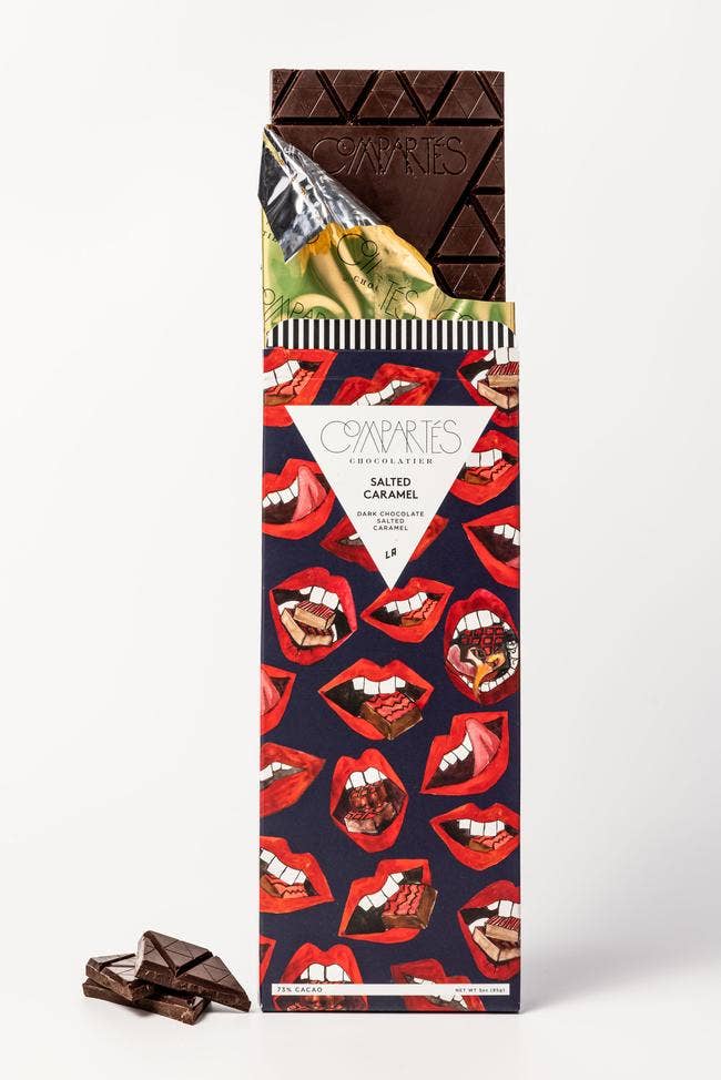 Salted Caramel Gourmet Chocolate Bar