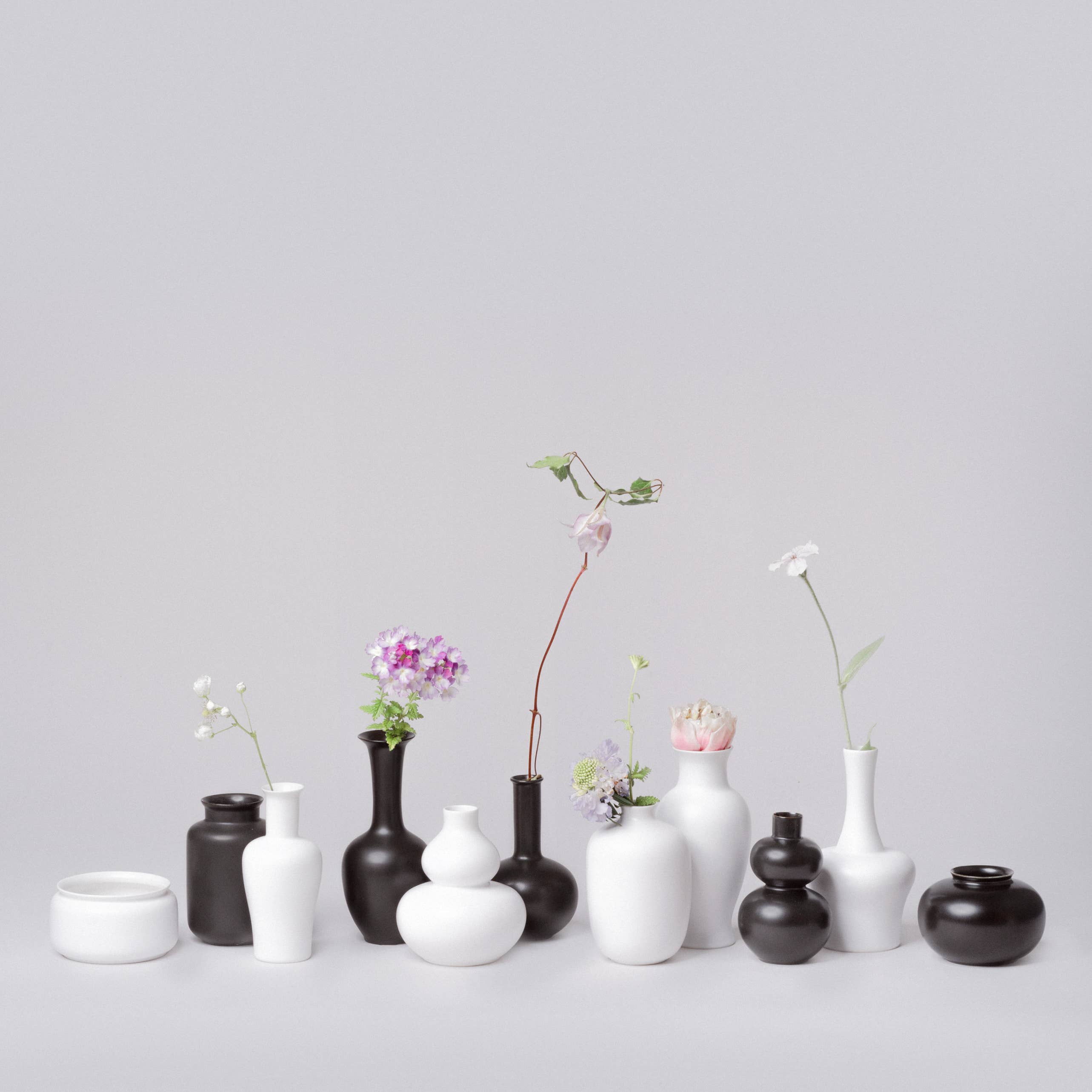 Semi-Matte Porcelain Mini Pear Vase
