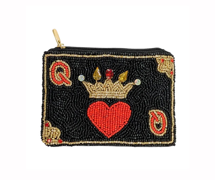 Nima Accessories Beaded Coin Purse