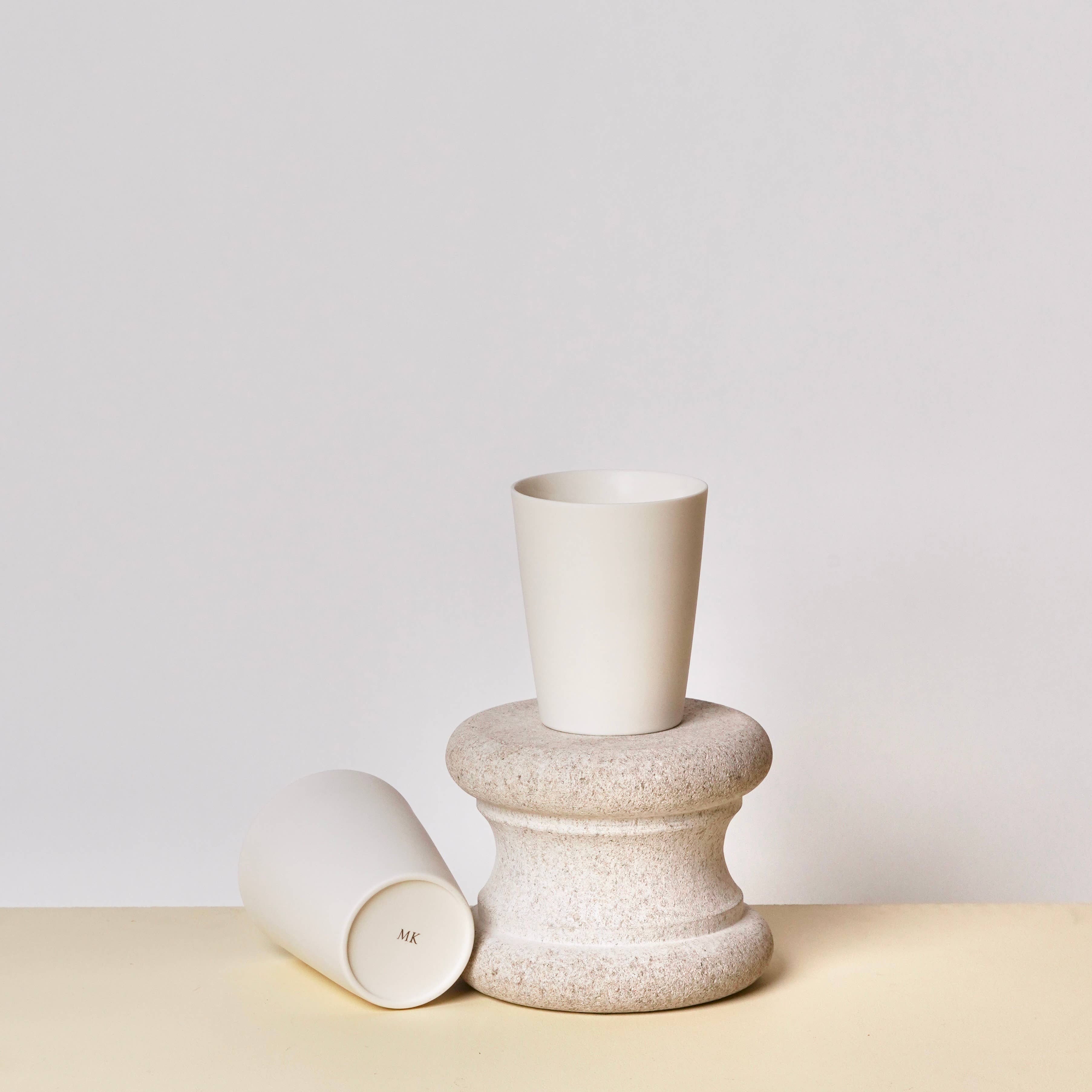 Matte Porcelain Julep Cup or Vase