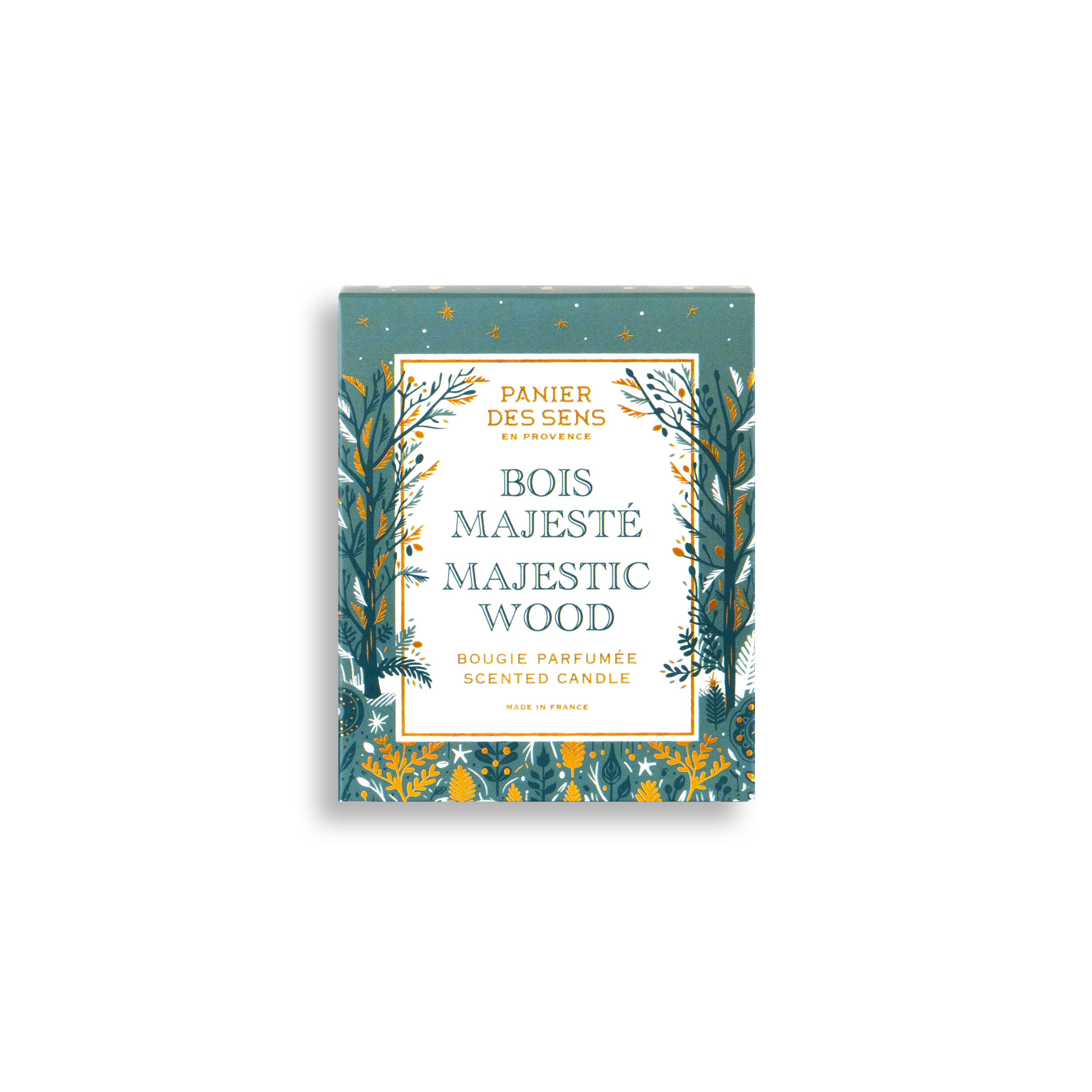FRENCH MAJESTIC WOOD CANDLE