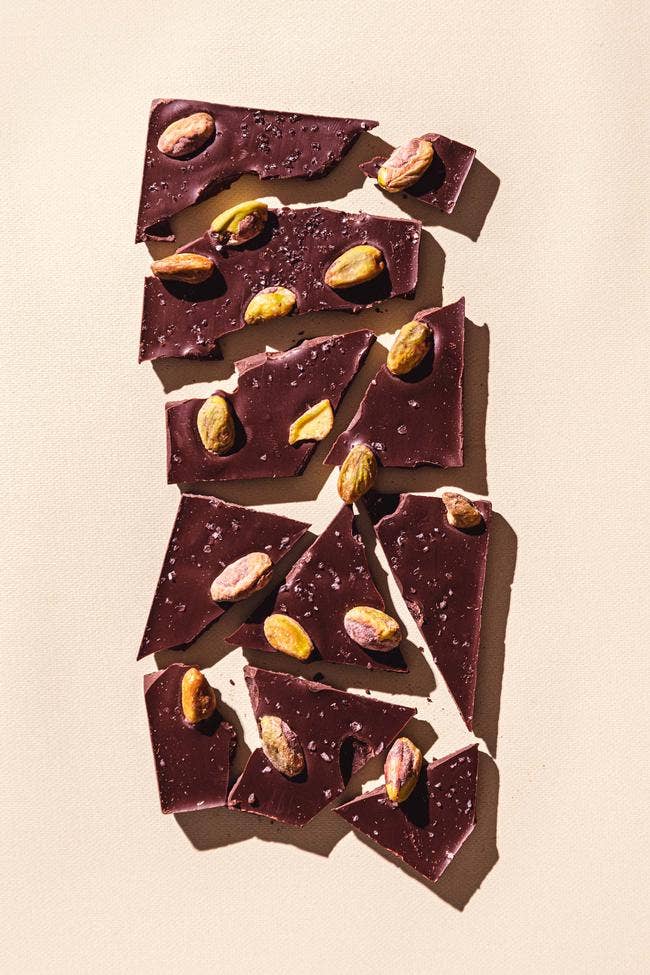 Salted Pistachio Gourmet Dark Chocolate Bar